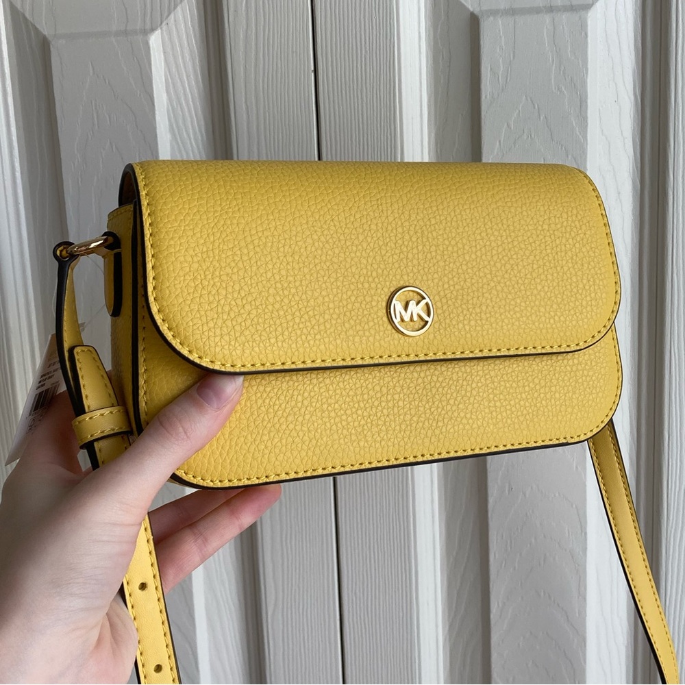 Michael Kors small pebble leather crossbody bag
